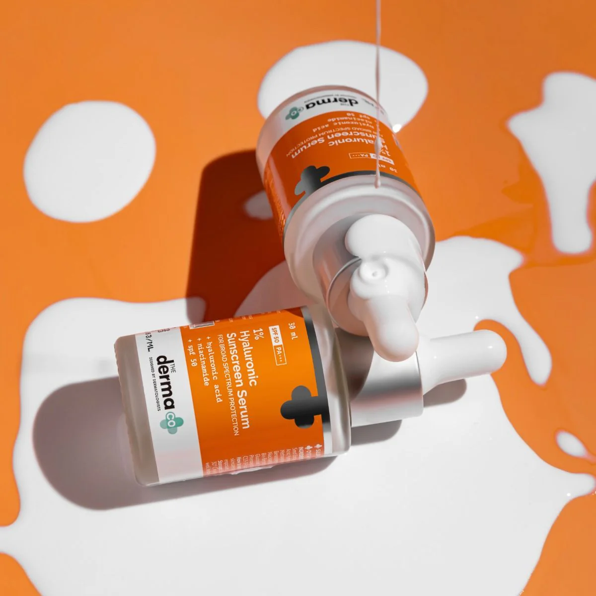1% Hyaluronic Acid Sunscreen Serum with SPF 50 & Niacinamide - 30ml - Image 7