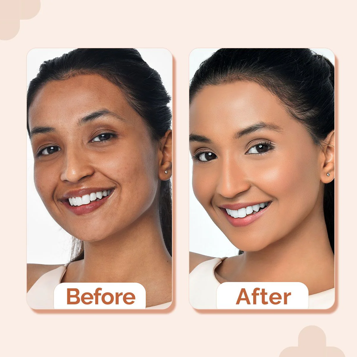 1% Hyaluronic Hydrating High Coverage Foundation - 18ml | Cinnamon - Image 4