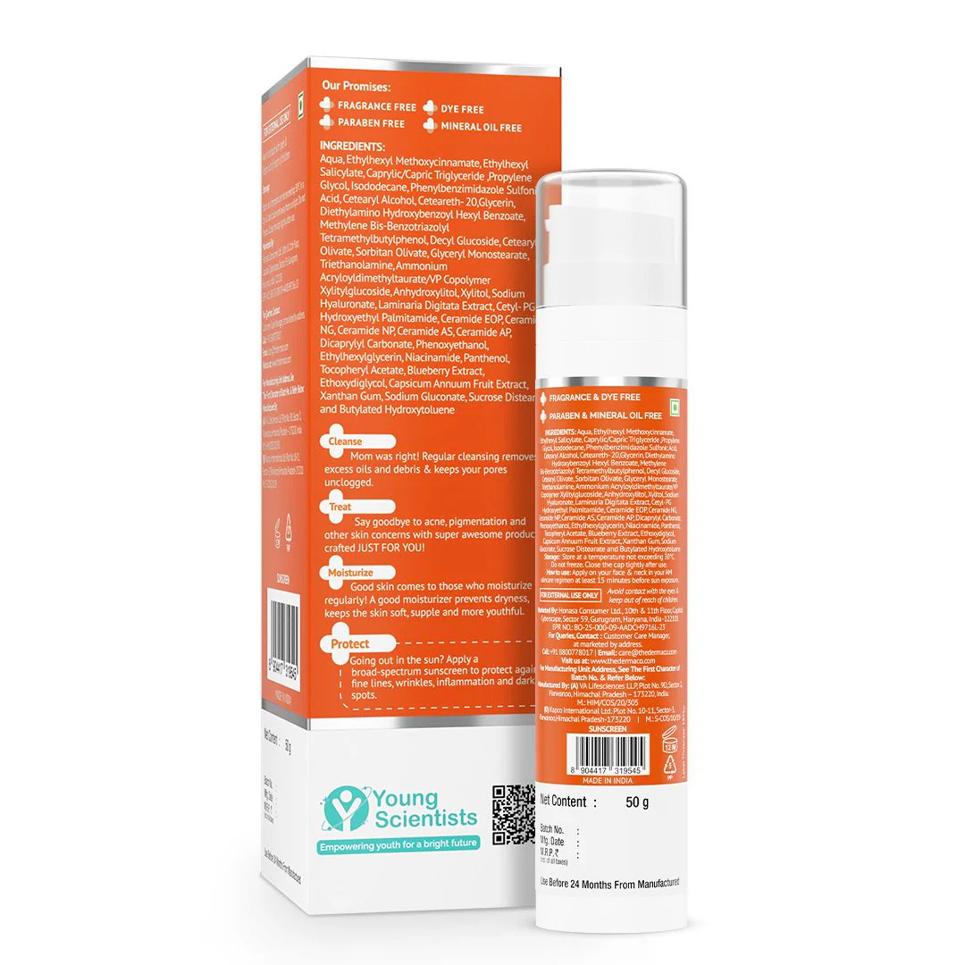 1% Hyaluronic Sunscreen Hydrating Gel In Vivo Tested (ISO 24444:2019 Certified, CTRI/2025/01/079445) with SPF 50 PA++++ - 50 g - Image 12