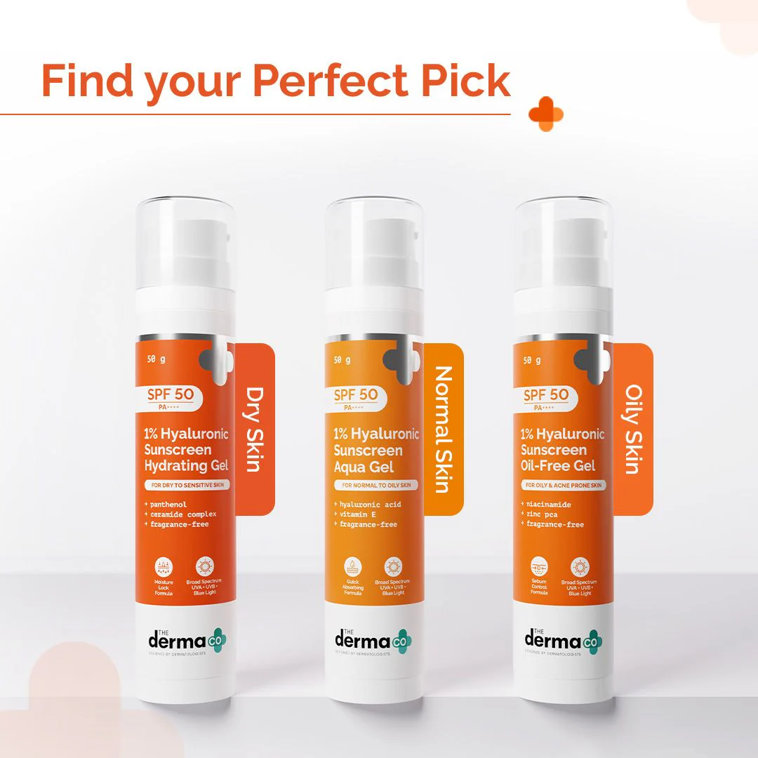 1% Hyaluronic Sunscreen Hydrating Gel In Vivo Tested (ISO 24444:2019 Certified, CTRI/2025/01/079445) with SPF 50 PA++++ - 50 g (Pack of 2) - Image 6