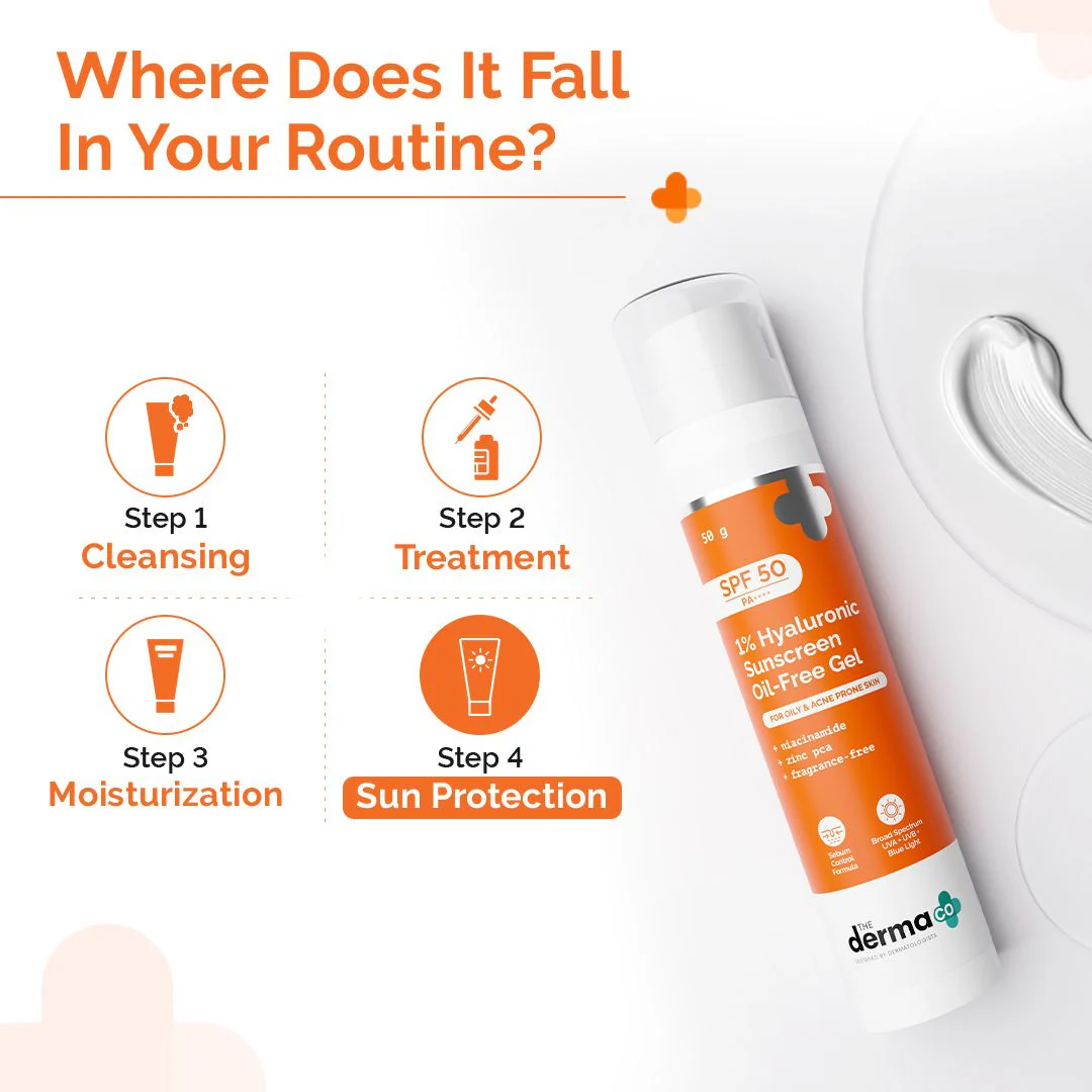 1% Hyaluronic Sunscreen Oil-Free Gel - 10 g - Image 12