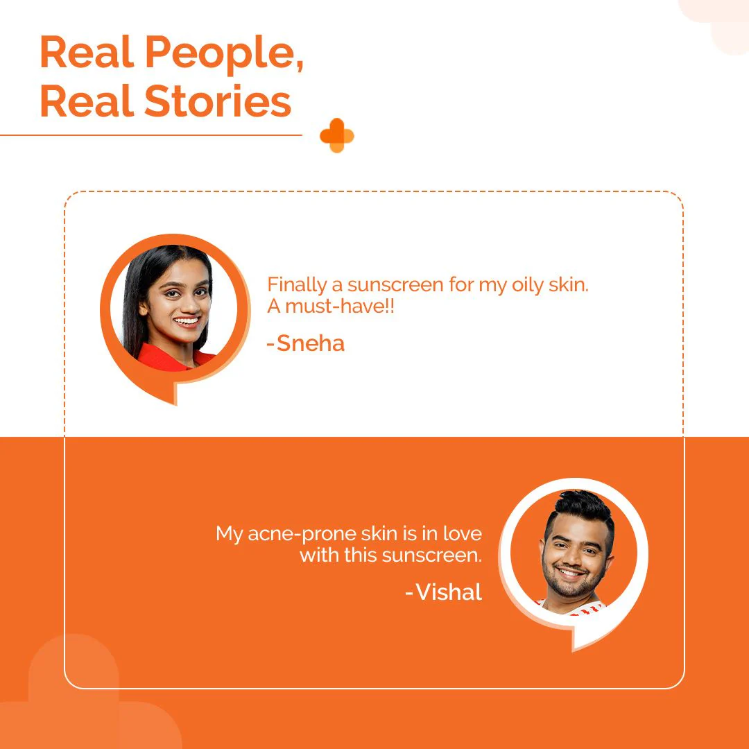 1% Hyaluronic Sunscreen Oil-Free Matte Gel In Vivo Tested (ISO 24444:2019 Certified, CTRI/2025/02/079913) (Pack of 2) - Image 11