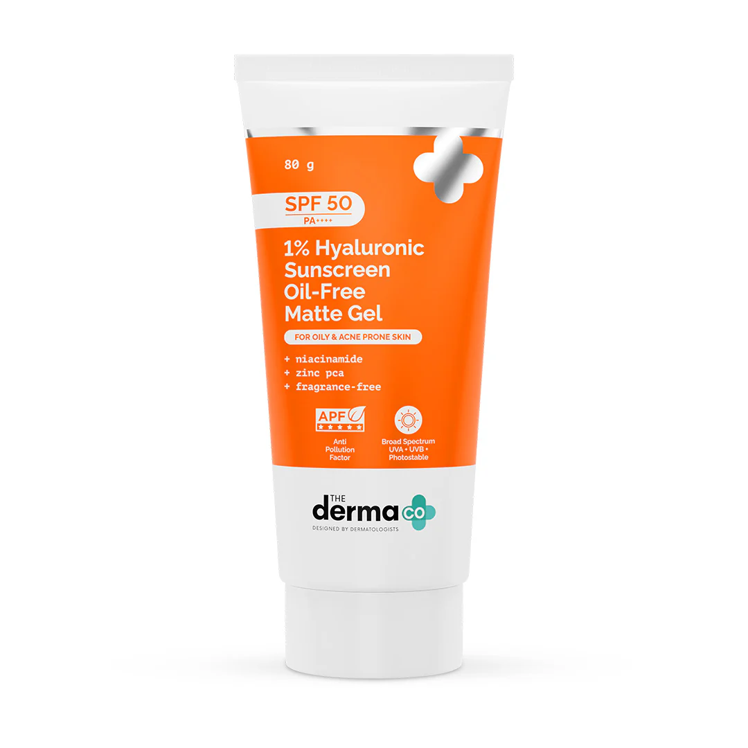 1% Hyaluronic Sunscreen Oil-Free Matte Gel - 80g - Image 9
