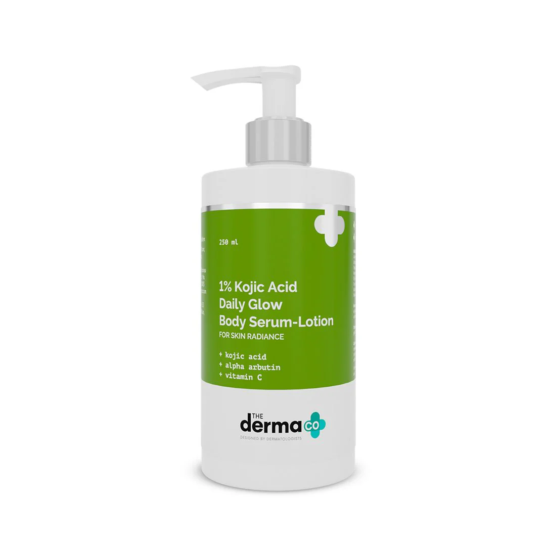 1% Kojic Acid Daily Glow Body Serum-Lotion For Skin Radiance - 250 ml - Image 8