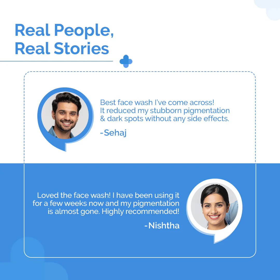 1% Kojic Acid Face Wash with Niacinamide & Alpha Arbutin For Dark Spots & Pigmentation - 100ml - Image 7