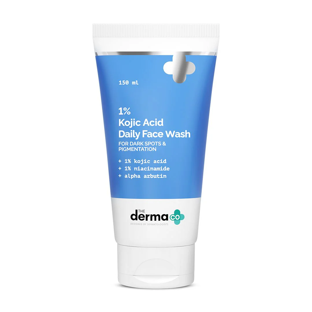 1% Kojic Acid Face Wash with Niacinamide & Alpha Arbutin For Dark Spots & Pigmentation - 150 ml - Image 8