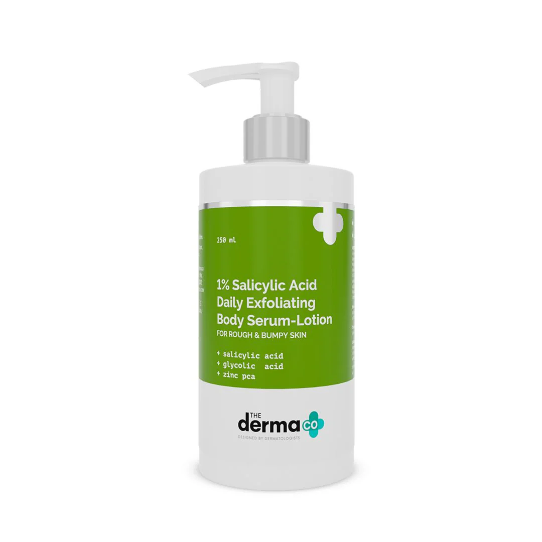1% Salicylic Acid Daily Exfoliating Body Serum-Lotion For Rough & Bumpy Skin - 250 ml - Image 9