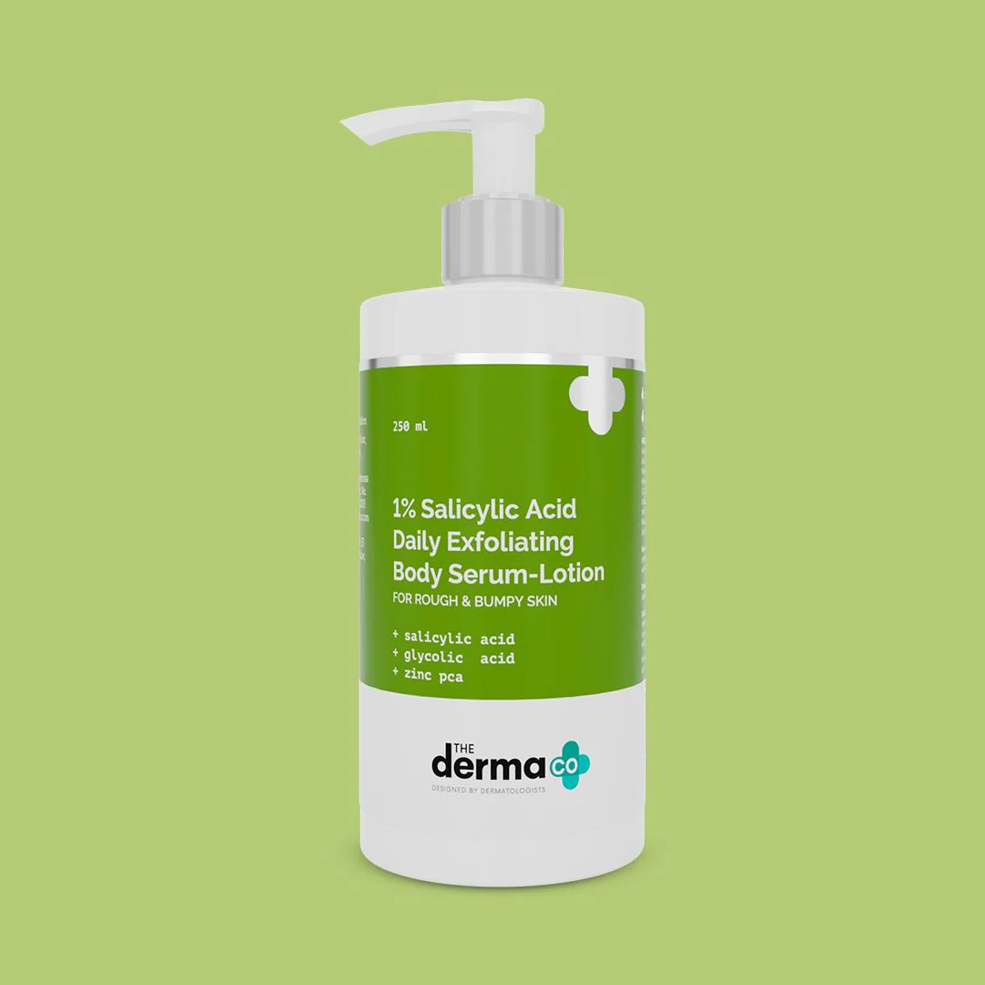 1% Salicylic Acid Daily Exfoliating Body Serum-Lotion For Rough & Bumpy Skin - 250 ml (Pack of 2) - Image 3