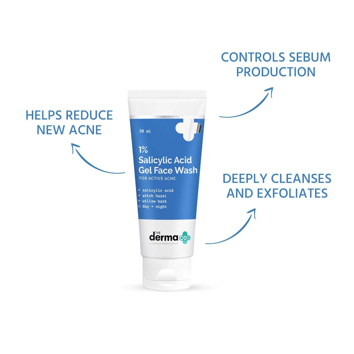 1% Salicylic Acid Gel Face Wash - 30ml - Image 6
