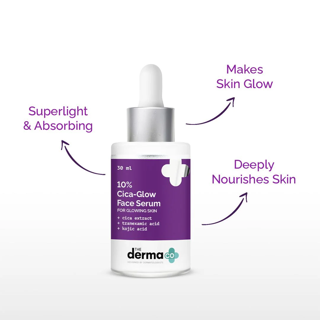 FREE - 10% Cica-Glow Face Serum with Tranexamic Acid & Kojic Acid - 30ml - Image 3