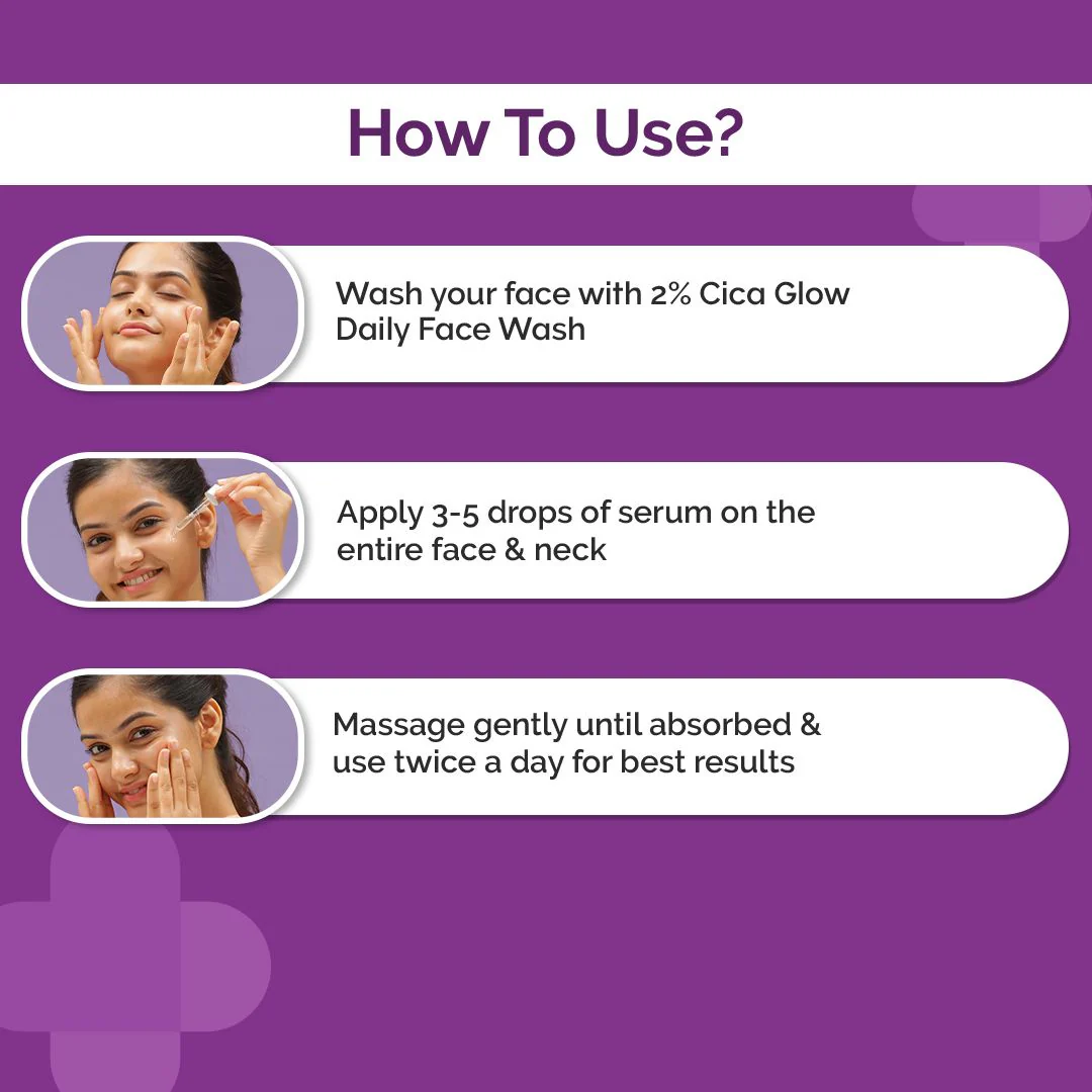 FREE - 10% Cica-Glow Face Serum with Tranexamic Acid & Kojic Acid - 30ml - Image 5