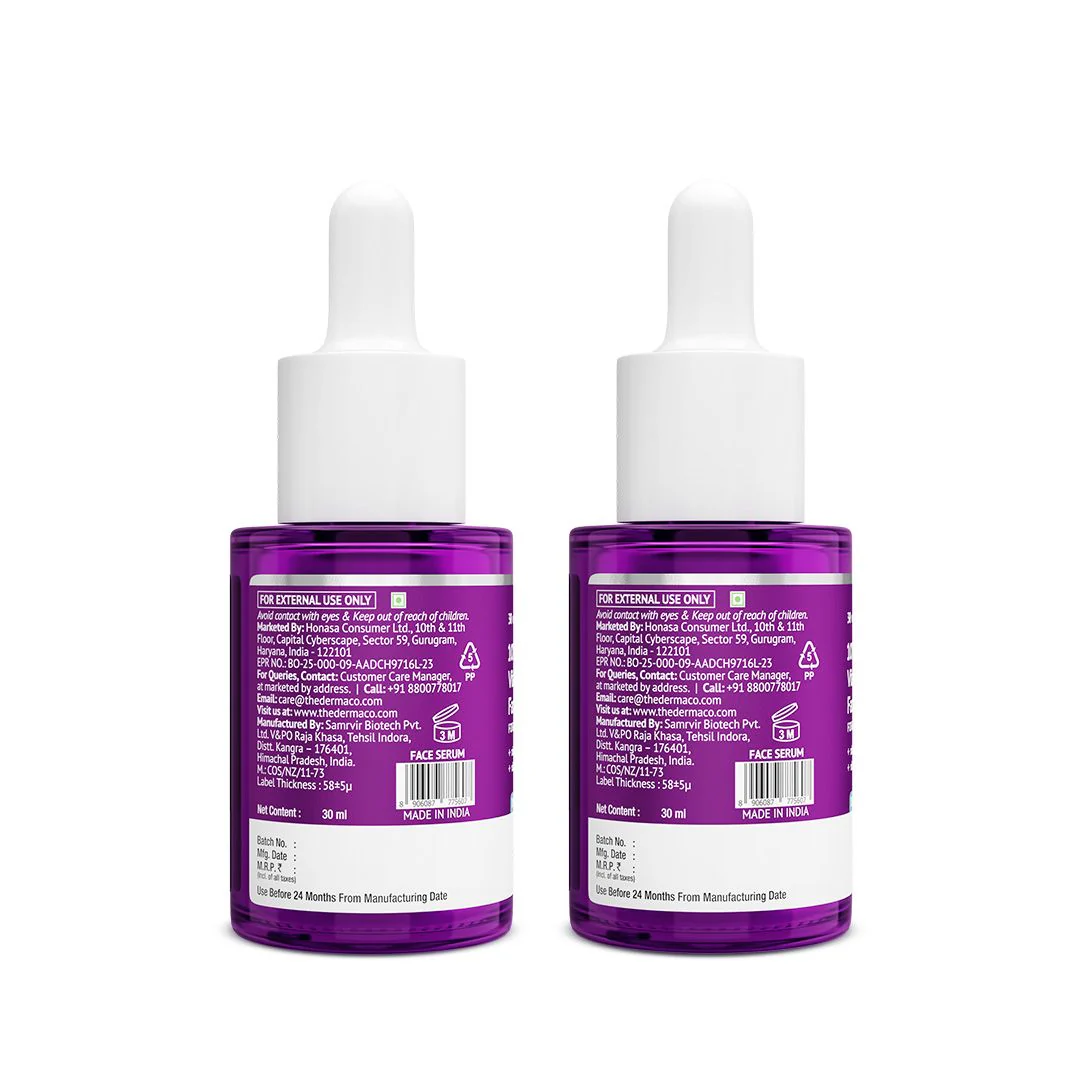 10% Vitamin C Face Serum with 5% Niacinamide & Hyaluronic Acid - 30ml (Pack of 2) - Image 11