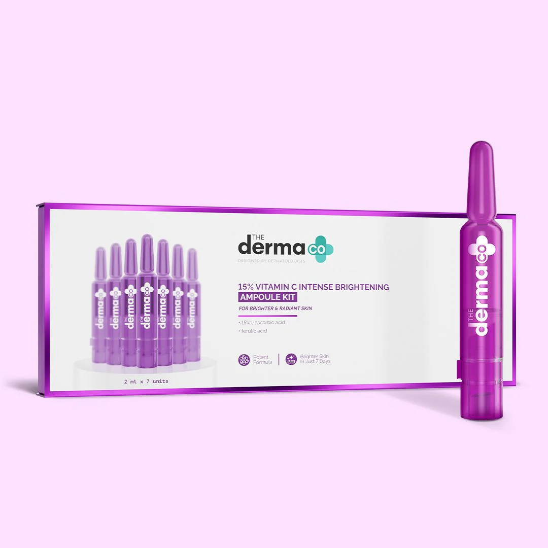15% Vitamin C Intense Brightening Ampoule Kit - 14ml - Image 10