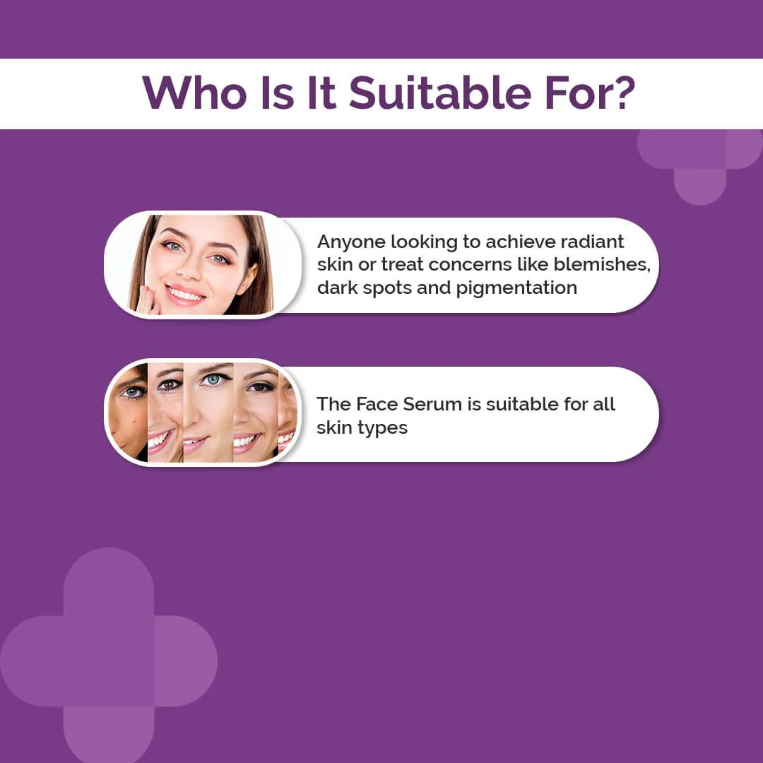 2% Glutathione Face Serum With Glutathione and Tranexamic Acid - 30 ml - Image 4