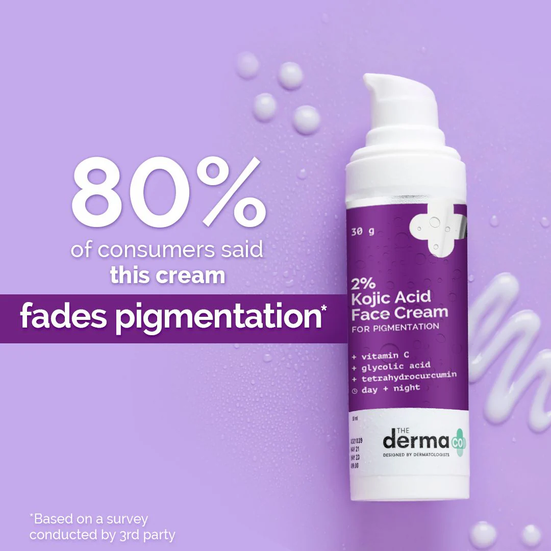 2% Kojic Acid Cream for Pigmentation (Pack Of 2) - Image 3
