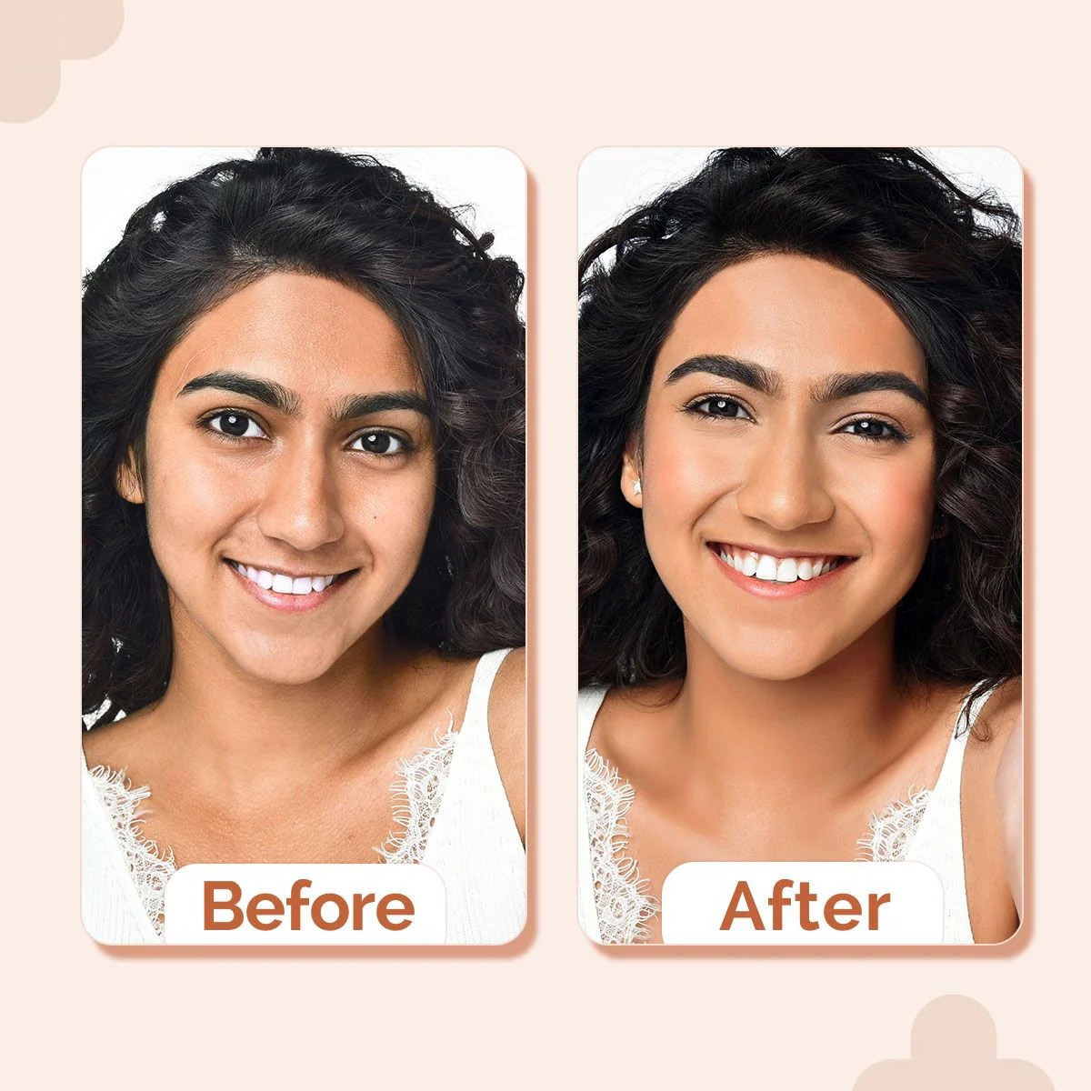 2% Niacinamide High Coverage Foundation With 1% Hyaluronic Acid Complex & SPF 40 PA+++ for 12 Hour Long Stay & 12 Hour Oil Control | 04 Caramel - Image 5