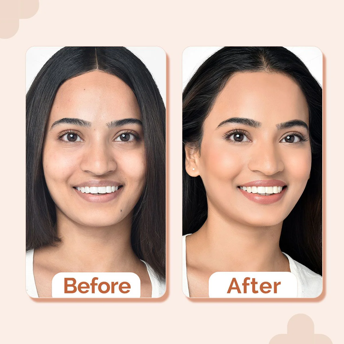 2% Niacinamide High Coverage Foundation With 1% Hyaluronic Acid Complex & SPF 40 PA+++ for 12 Hour Long Stay & 12 Hour Oil Control | 03 Natural - Image 3