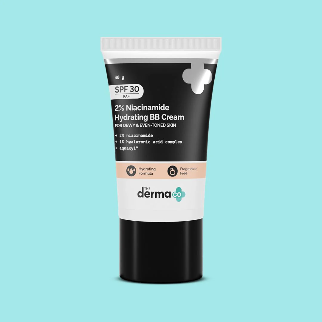 2% Niacinamide Hydrating BB Cream with 1% Hyaluronic Acid Complex & Aquaxyl™- 30 g | 01 -  Ivory - Image 8