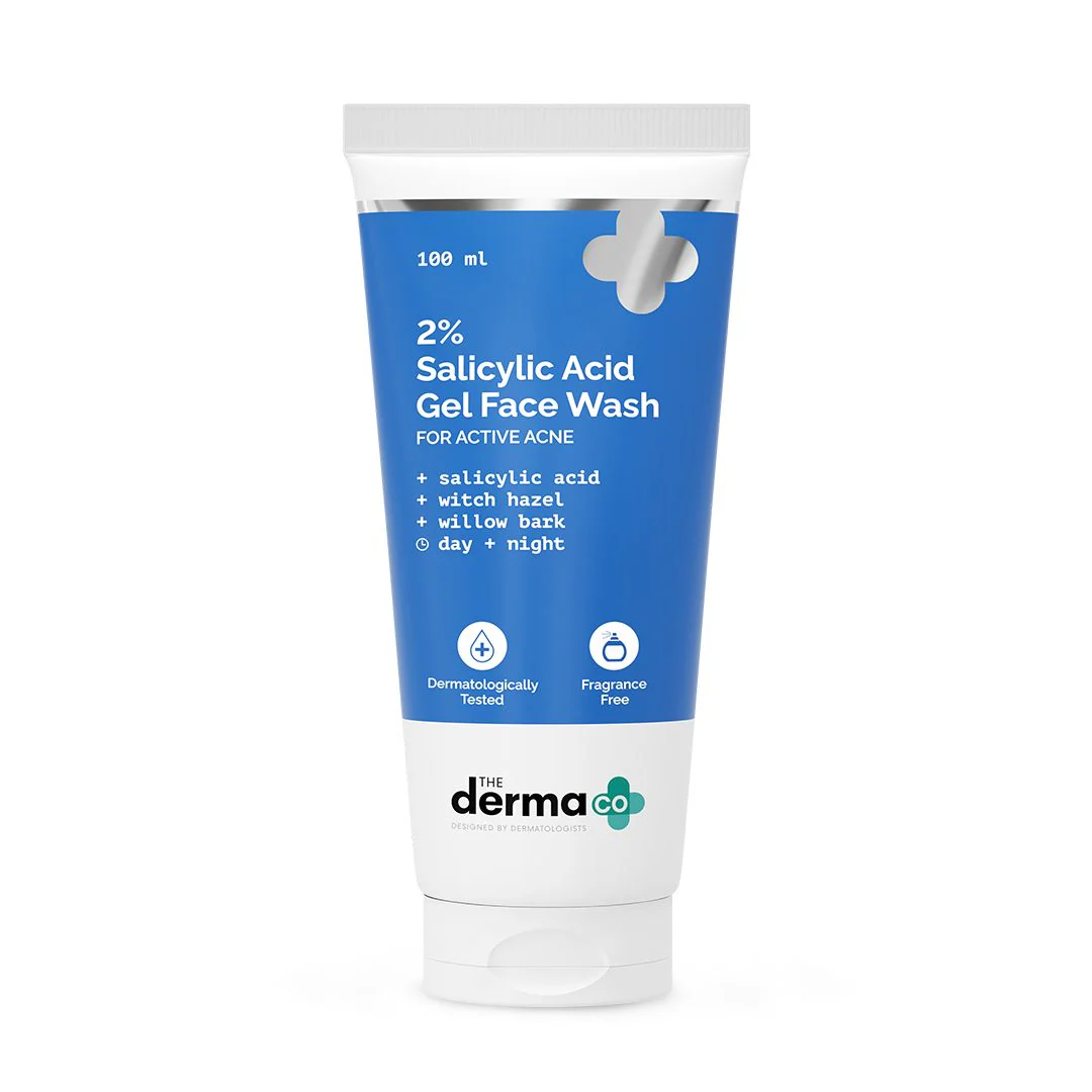 2% Salicylic Acid Gel Face Wash with Salicylic Acid & Witch Hazel - 100ml - Image 7