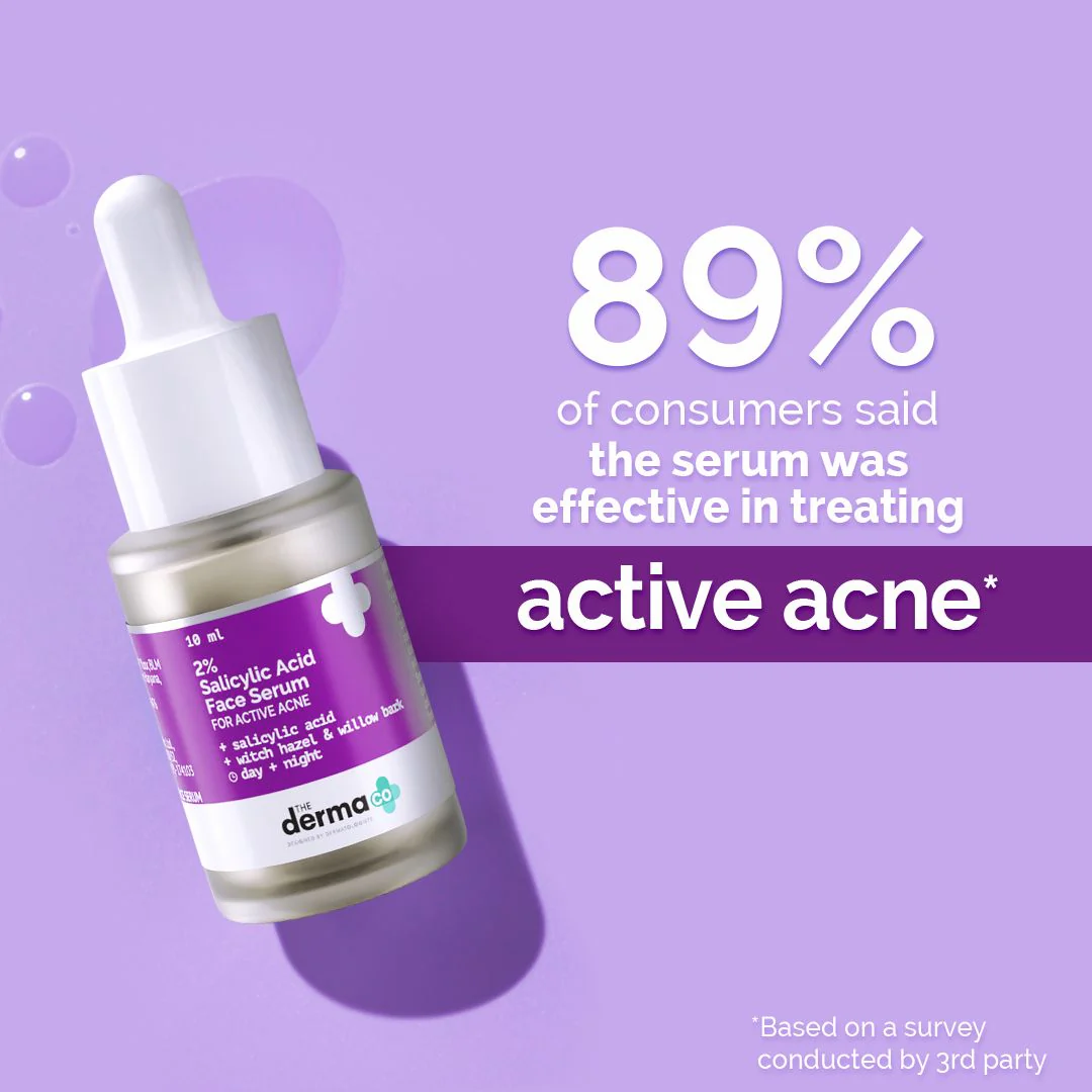 2% Salicylic Acid Serum for Active Acne - 10ml - Image 10