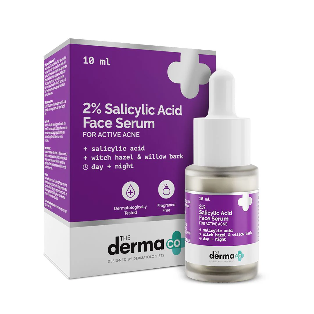 2% Salicylic Acid Serum for Active Acne - 10ml - Image 3