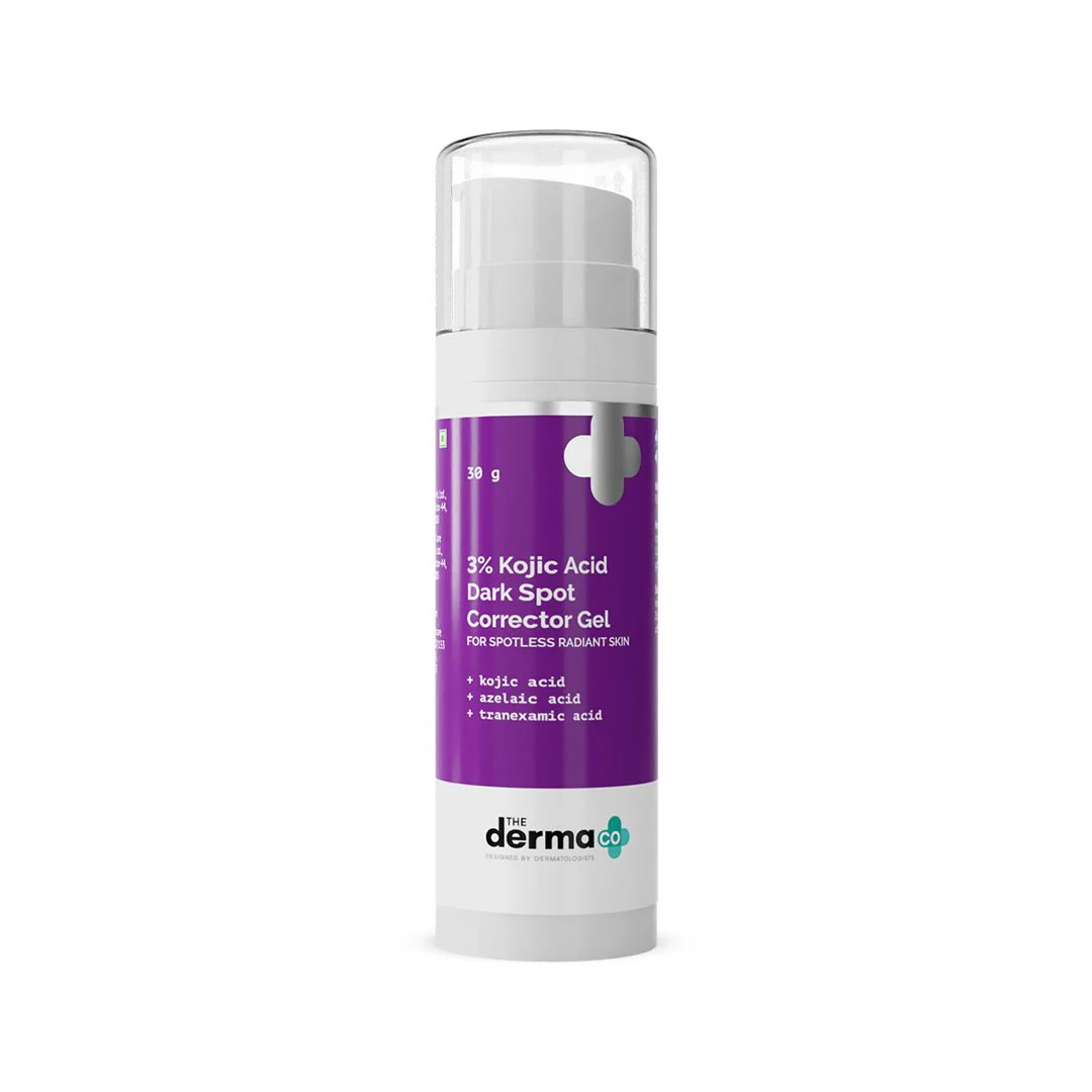 3% Kojic Acid Dark Spot Corrector Gel with Azelaic & Tranexamic Acid - 30g - Image 7