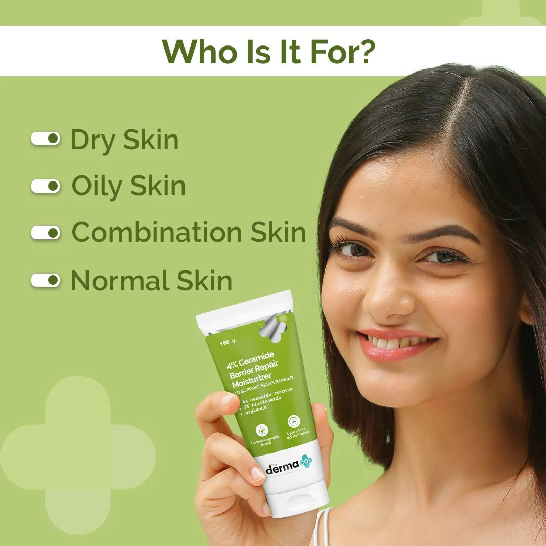 4% Ceramide Barrier Repair Moisturizer with Ceramide, Niacinamide, and Oxylance - 100gm - Image 5