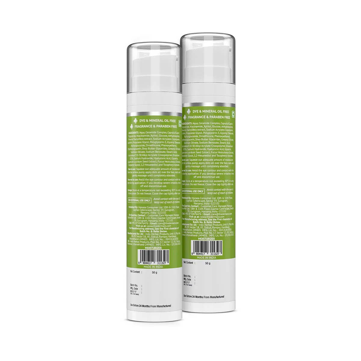 4% Ceramide Barrier Repair Moisturizer with Ceramide, Niacinamide, and Oxylance - 50 gm (Pack of 2) - Image 8