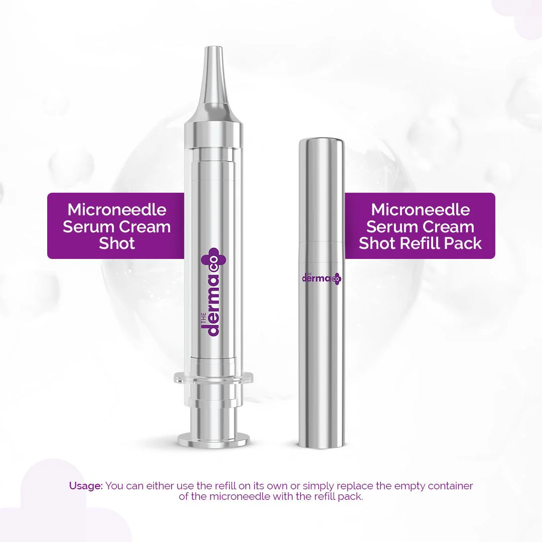 50000 PPM Vitamin C Microneedle Serum Shot Refill Pack - 10g - Image 4