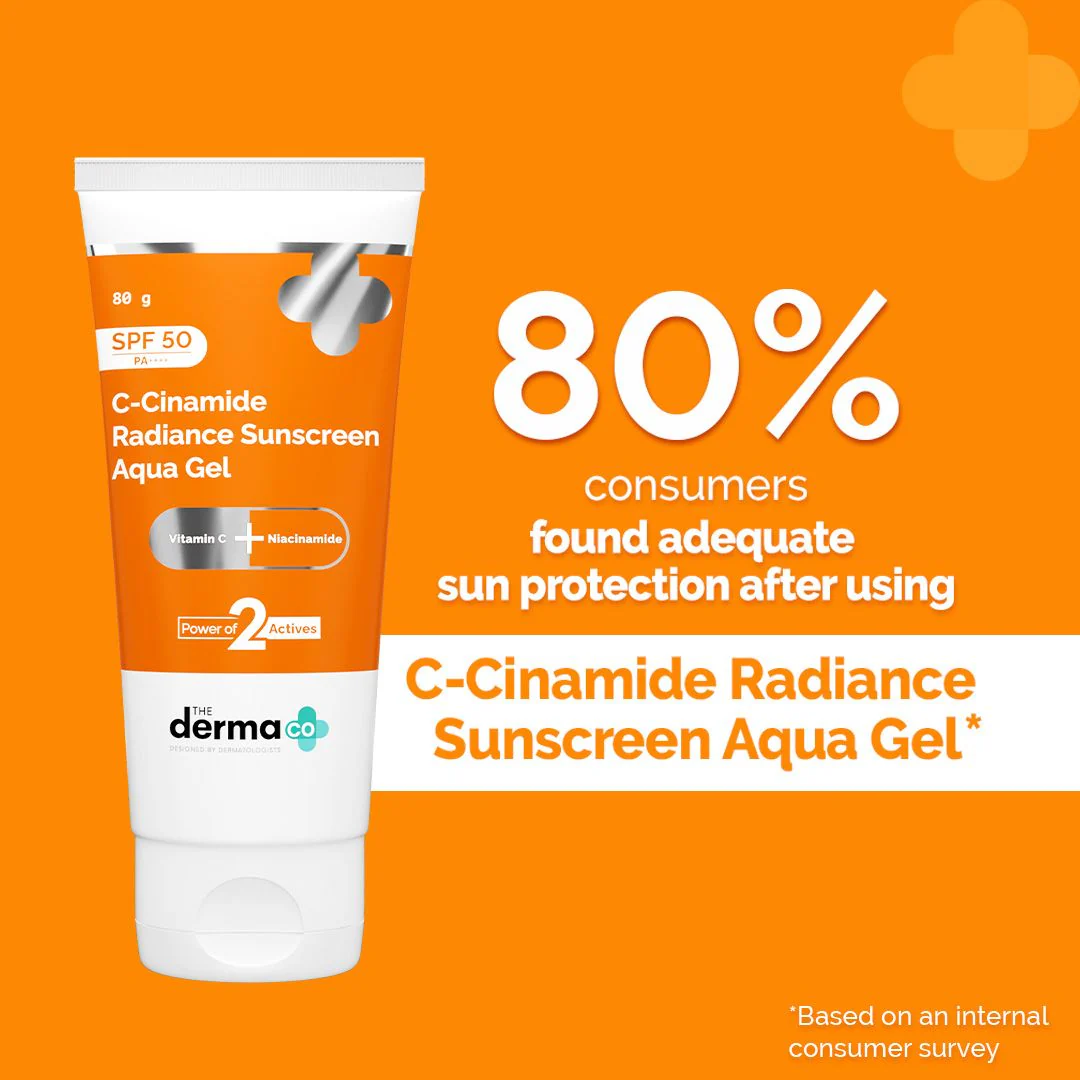 FREE - C-Cinamide Radiance Sunscreen Aqua Gel - 80g - Image 3