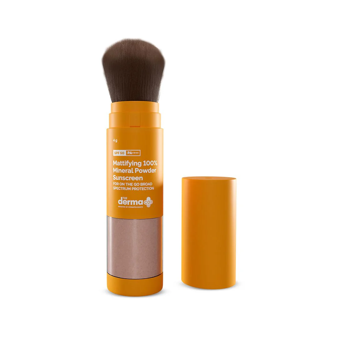 FREE - Mattifying 100% Mineral Powder Sunscreen with SPF 50 - 4g - Image 3