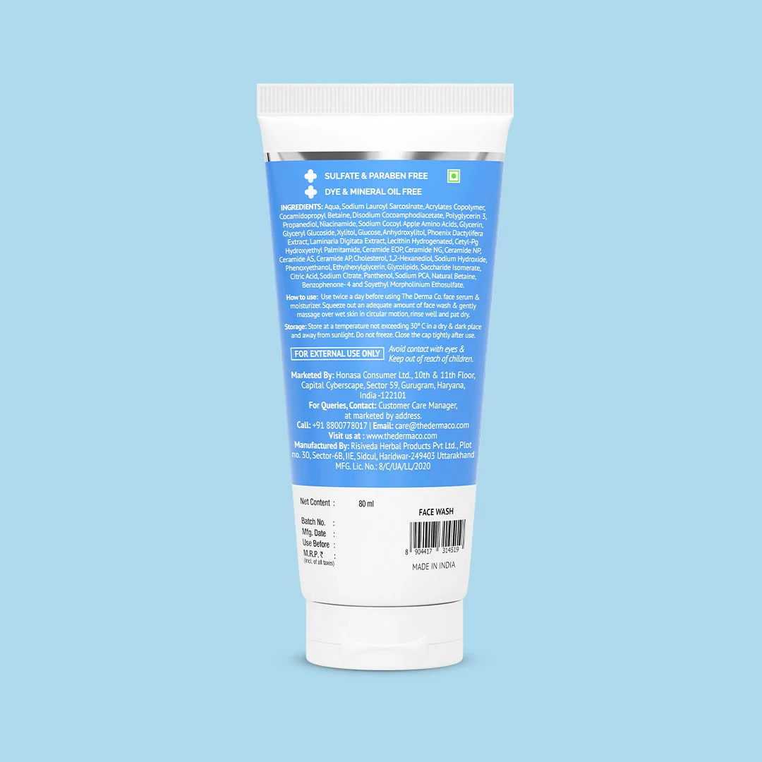 Nia-Ceramide Barrier Repair Face Wash with 2% Niacinamide and 1% Ceramide - 80ml - Image 8