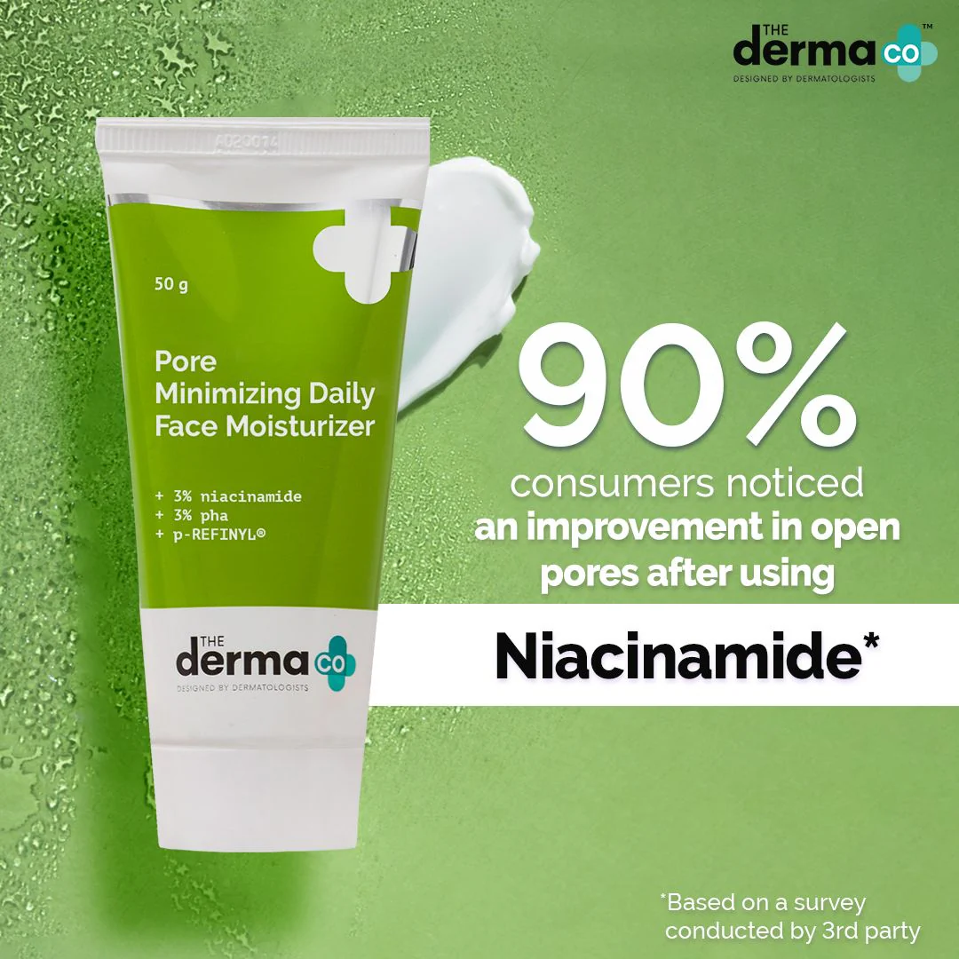 Pore Minimizing Daily Face Moisturizer with 3% Niacinamide 3% PHA and p-REFINYL®  - 50 g - Image 3