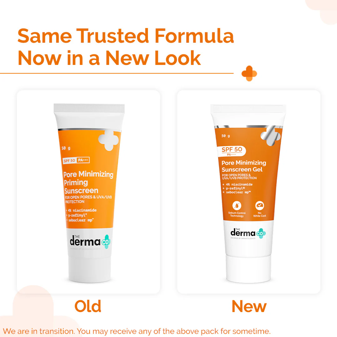 Pore Minimizing Priming Sunscreen with SPF 50 & PA+++ For Open Pores & UVA/UVB Protection - 50g - Image 5