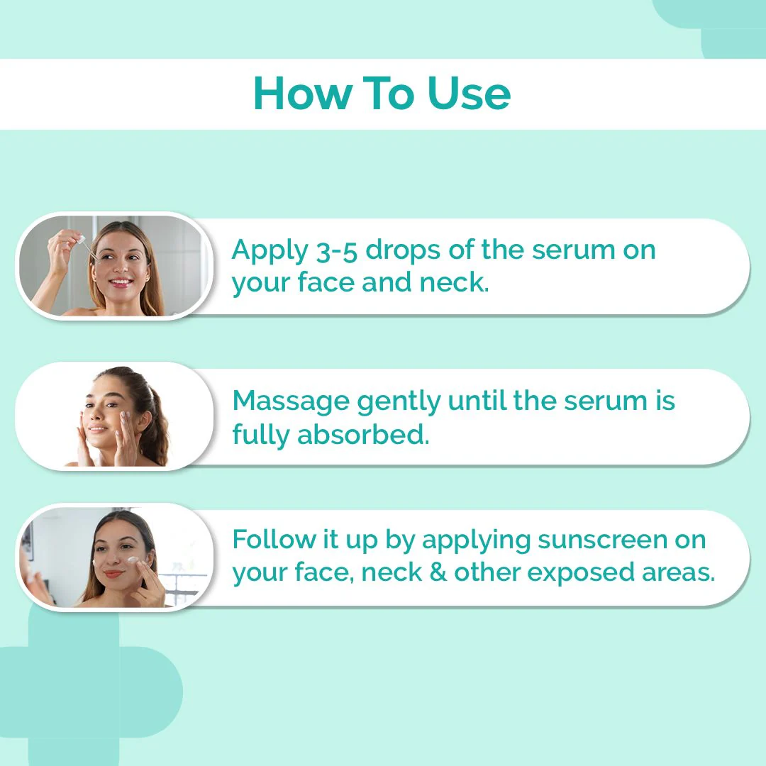 Radiant Skin Combo (1% Hyaluronic Sunscreen Aqua Gel + 10% Vitamin C Face Serum 30 ml Combo) - Image 4