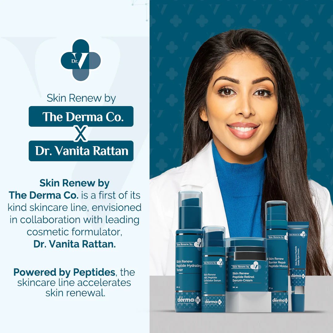 The Derma Co. X Dr V Skin Renew Peptide Under Eye Cream - 15 ml - Image 3