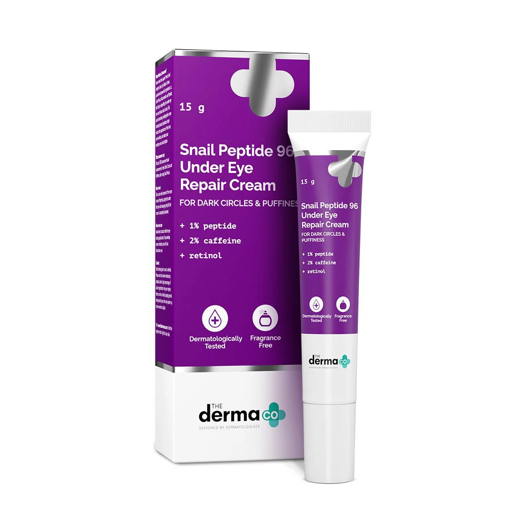 Snail Peptide 96 Under Eye Repair Cream with Snail Mucin & Peptide Complex For Dark Circles & Puffiness - 15 g - Image 6