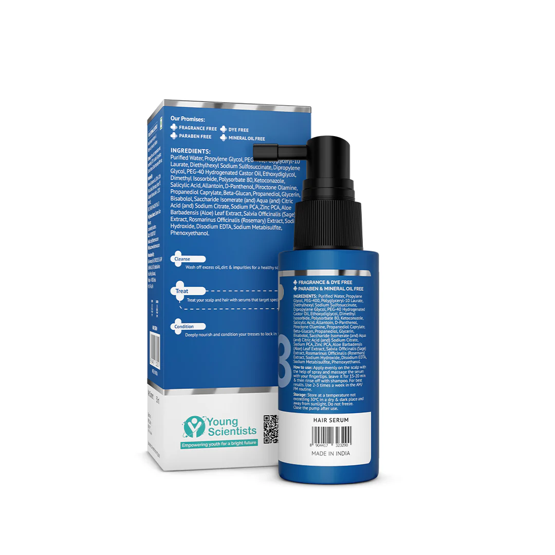 Triple Actives Anti-Dandruff Scalp Serum - 50ml - Image 8