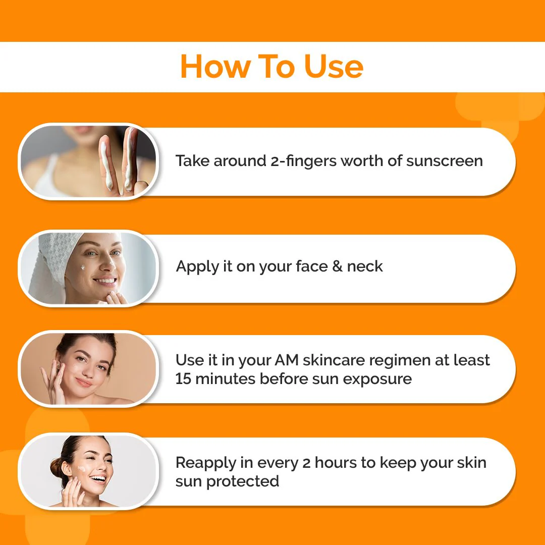 Ultra Light Zinc Mineral Sunscreen with SPF 50 For Broad Spectrum, UVA, UVB &  Blue Light Protection - 50g - Image 7